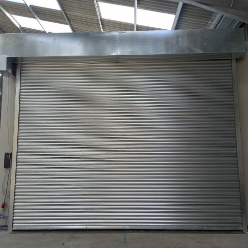 Electric Rolling Shutter Installation 3